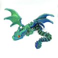 thumbnail image 1 of 3D Printed Magic Dragon Movable Joint Fidget Toy Rotatable Articulated Office Desktop Ornament Adults Kid Toy Crafts Gift, 1 of 3
