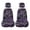 Purple Camo, variant on KUIFORTI Orange Camouflage UTV seat covers Elastic Fabrics Seat Cover for UTV Scratch-resistant for Yamaha Rhino 700 660 450 2004-2021 Rhino Seat Cover Set(4 PCS)