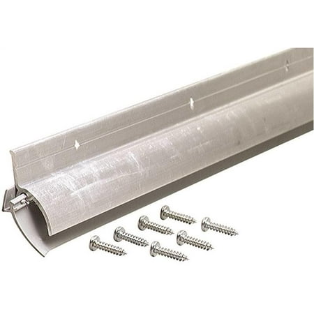 

M-D 68726 Door Sweep 36 In L 1-7/8 In W Aluminum Flange Vinyl Insert