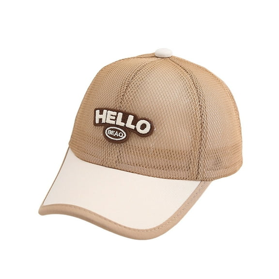 Toddler Baseball Cap Letter Embroidery Kids Baseball Hat Adjustable Gift for Toddler Hats Boys 2-8 Years Kids Clothes