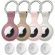 thumbnail image 1 of Paquete de 4 Fundas AirTag para Apple AirTag 2021, antipérdida para AirTags, Compatible con Llavero AirTag, antiarañazos para AirTags, Funda Protectora para Apple AirTags, Accesorios (4 Negro), 1 of 13