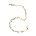 thumbnail image 2 of ruzhgo Anklet Adjustable with Rhinestones Fashion Accessory Wedding Bracelets Foot Chains Women's Anklets for Valentines Day Gold Gold, 2 of 6