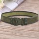 thumbnail image 1 of Cinturón de combate estilo militar para hombres y mujeres Cinturón de entrenamiento al aire libre (verde militar), 1 of 5