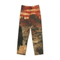 thumbnail image 6 of Daiia 1860s Style American Cowboy Men's Sleep Pant with Pockets and Drawstring,Pajama Pants-Large, 6 of 9