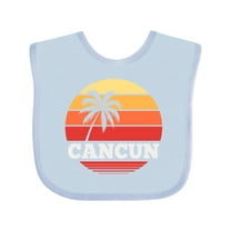 Inktastic Cancun Mexico Vacation Trip Boys or Girls Baby Bib