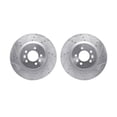 thumbnail image 2 of KarParts360 For Land Rover Range Rover Sport 2008 Brake Rotor Set | Silver, 2 of 4