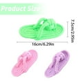 thumbnail image 3 of Pet Boot, Cotton Rope Dog Chew Toy Slipper, Candy Colored Braided Rope Chew for Teeth Cleaning, Puppy Teething Toys for Small Medium Dogs, 3 of 7