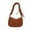 Brown, variant on RBCKVXZ Corduroy Crossbody Bags for Women, Trendy Medium Crescent Bag, Lightweight Woman Over Shoulder Purse with Bow - Brown
