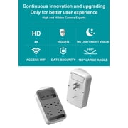 CAMDUCK 4K Wireless Outlet Monitoring Camera, Indoor Security Solution with Night Vision and Mobile App Control