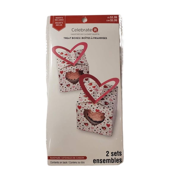Valentine's Day Treat Boxes 2-Pack by Celebrate It