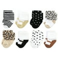 thumbnail image 2 of Hudson Baby Cotton Rich Baby Terry Socks 16-Pack, Neutral Leopard, 0-6 Months, 2 of 3