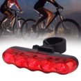 thumbnail image 3 of High Hardness Plastic Durable Waterproof Taillight, Mountain Bike Light, for Bike, 3 of 7