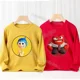 thumbnail image 4 of Camiseta de algodón de manga larga para niños y niñas, abrigo básico de color sólido, ropa de ocio, Tops para niños, 4 of 5
