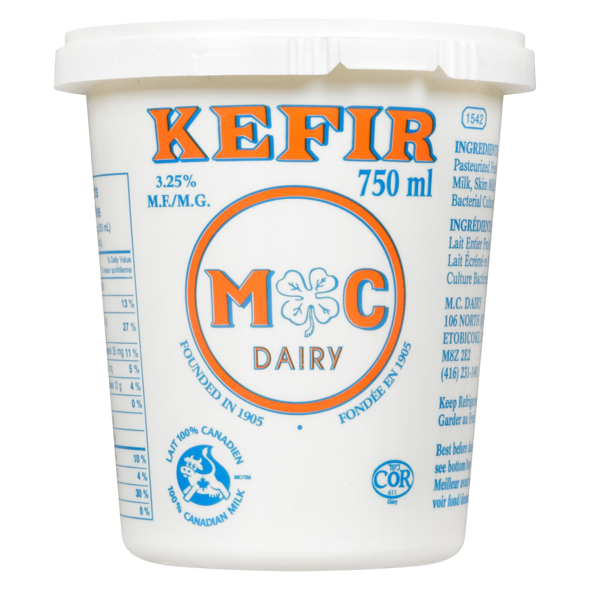 MC Dairy 3.25 % M.F. Kefir