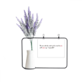 thumbnail image 1 of Quote Never Say Impossible Artificial Lavender Flower Vase Bottle Card, 1 of 2