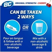BC Headache & Backaches Fast Pain Relief Powder, Cherry, 24 ct, 3 Pack