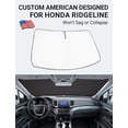 thumbnail image 2 of Paras Solar para Parabrisas Proadsy 2025, Ajuste Personalizado para Honda Ridgeline, 2 of 9