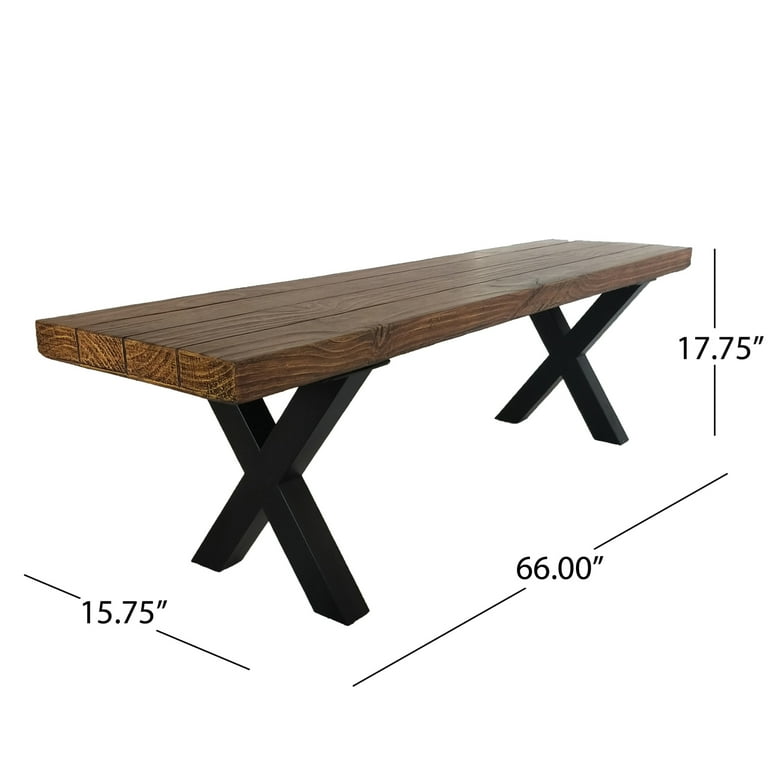 Concrete bench walmart discount