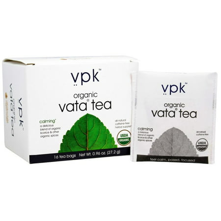 VPK by Maharishi Ayurveda - Organic Calming Vata Tea - 16 Tea (Best Tea For Calming Down)