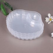 3PC Creative Breakfast Plate Shell Shape Plate Fruit Salad Plate