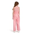thumbnail image 3 of Kensie Girl Sleeveless Floral Soutache Jumpsuit, Sizes 4-16, 3 of 6