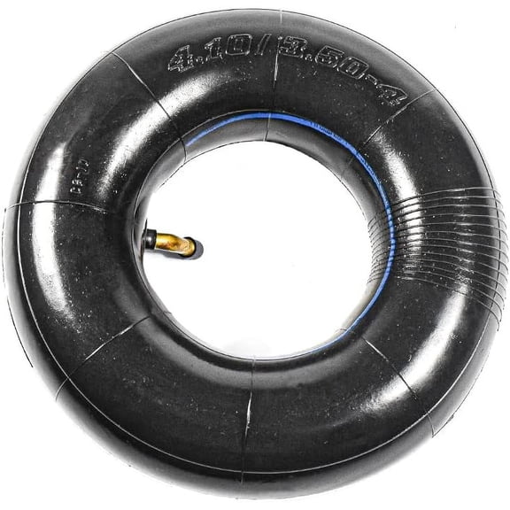 HQRP 4.10/3.50-4" Tire Inner Tube for Hand Trucks, Dollies, Wheelbarrows, Lawn Mowers, Trailers, Trolleys - Tube for 4.10 3.50-4, 410/350-4 Wheel, 10" Outside Diameter