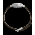 thumbnail image 5 of Timex Women's Expedition Metal Field Mini 26mm Watch – Silver-Tone Case Cream Dial with Black & Brown Fabric & Leather Strap, 5 of 8
