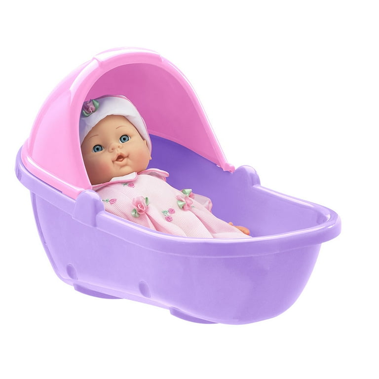 American Plastic Toys 20250 Toddlers On the Go Baby Doll Stroller Buggy Cradle