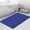 Blue, variant on sruoe Bath Rugs, Bath Mats for Bathroom Floor, Bathroom Rugs, Non Slip WaterAbsorbent Stain Resistant Bath Mats, Polyester Mat, Bathroom Door Mat Household Use, Dark Gray