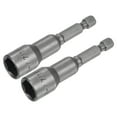 thumbnail image 1 of Uxcell Bit Magnético para Controlador de Tuerca de Cambio Rápido con Vástago Hexagonal Paquete de 2 7/16", 1 of 5
