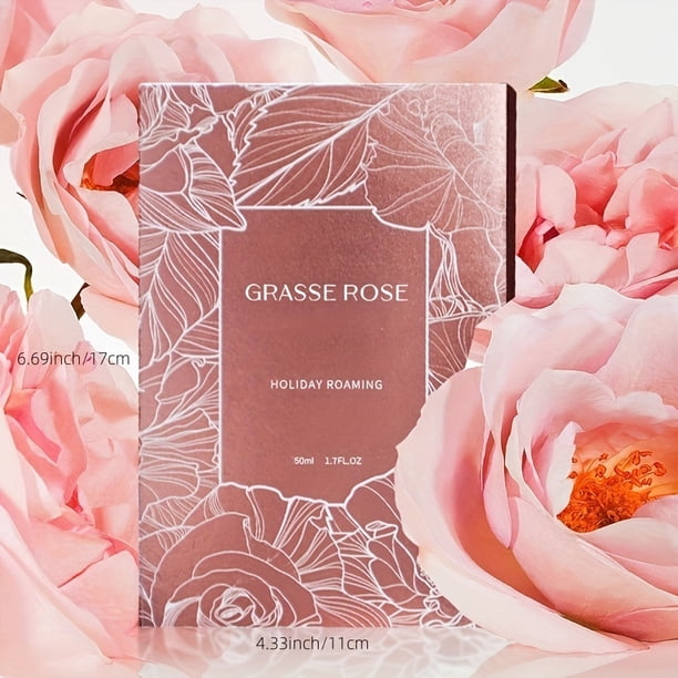 Rose Perfume Gift Box, Colorful Quicksand, Bright, High-Grade