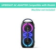 thumbnail image 2 of 12V AC DC Adapter for An-ker Soundcore Rave Party 2 A3399 A3399Z11 AK-A3399Z11 7.2V 4900mAh Rechargeable Battery 120W Stereo Sound Portable Party Speaker Power Supply Cord Charger, 2 of 6