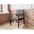 thumbnail image 4 of Pemberly Row Waiting Reception Guest Chair Wood Frame in Black, 4 of 5