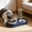 Navy, variant on Pet Feeder, Two In One Non Slip Detachable Pet Plates Food Grade Easy Clean Bowls for Cats Dogs Dry Wet Food Water, Ideal for Home Travel Cat Dishes