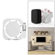 thumbnail image 3 of Soporte de TV compatible con Apple TV 2.º, 3.º, 4.º, 5.º y 6.º con soporte para control remoto blanco, 3 of 8