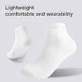 thumbnail image 5 of ShengRui Mens Multi-Pack Cotton Socks Thin Breathable Summer Comfort Low Cut Socks, 5 of 7