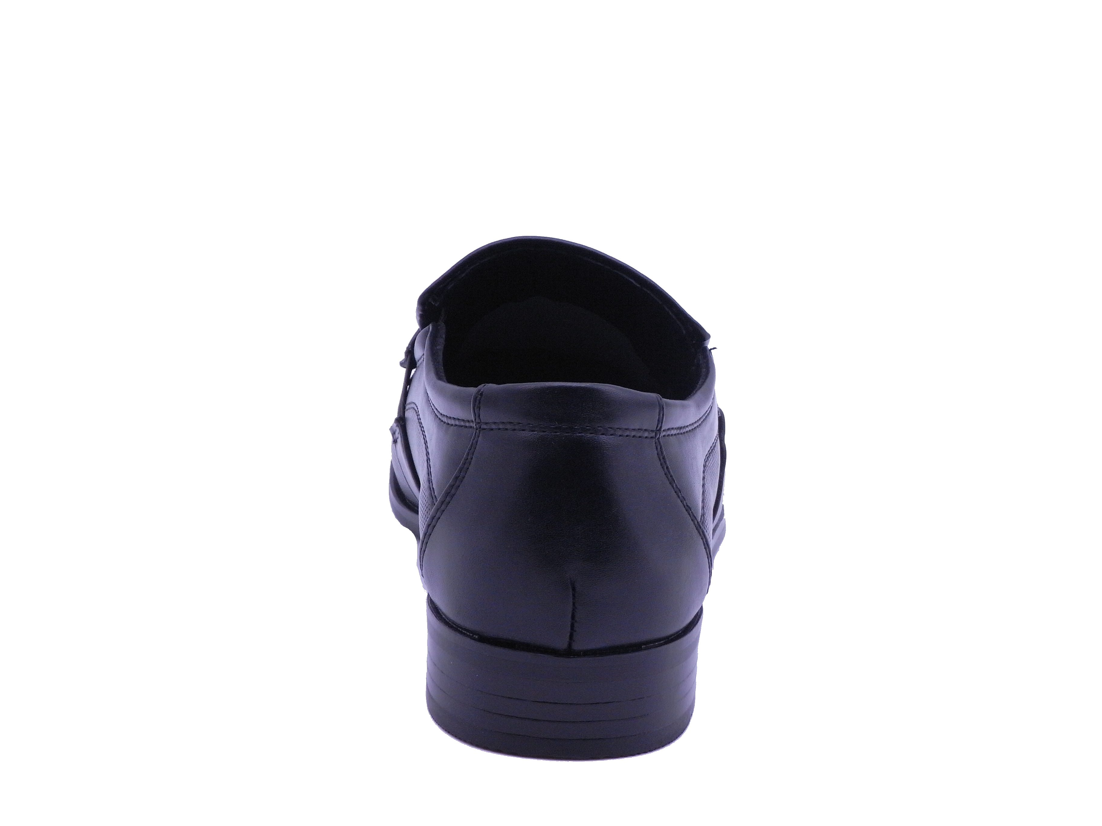 Men Shoes Slip On Strap Loafer Black Color Size US8.5 - image 4 of 5