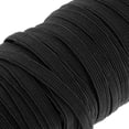 thumbnail image 4 of 4x 125yd Cordón Elástico Elástico F / Ropa Pantalones Deportivos Ajuste de Negro perfecl Costura con banda elástica, 4 of 8