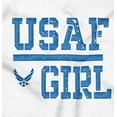 thumbnail image 2 of US Air Force USAF Girl Women's Graphic T Shirt Tees Brisco Brands X, 2 of 6