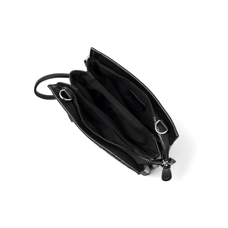 ◆LEE◆ Vegan Leather Long Strap Bag Black 81hex8P3LnL.jpg