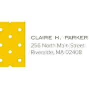 Dotted Personalized Address Label