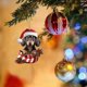 thumbnail image 3 of Colgante Interior de coche para perro salchicha YONGSHENG Decoración de árbol de Navidad 2024, 3 of 5