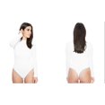 thumbnail image 3 of Chemise à Manches Longues pour Femmes Combinaison Justaucorps Extensible Taille p-TG, 3 of 5