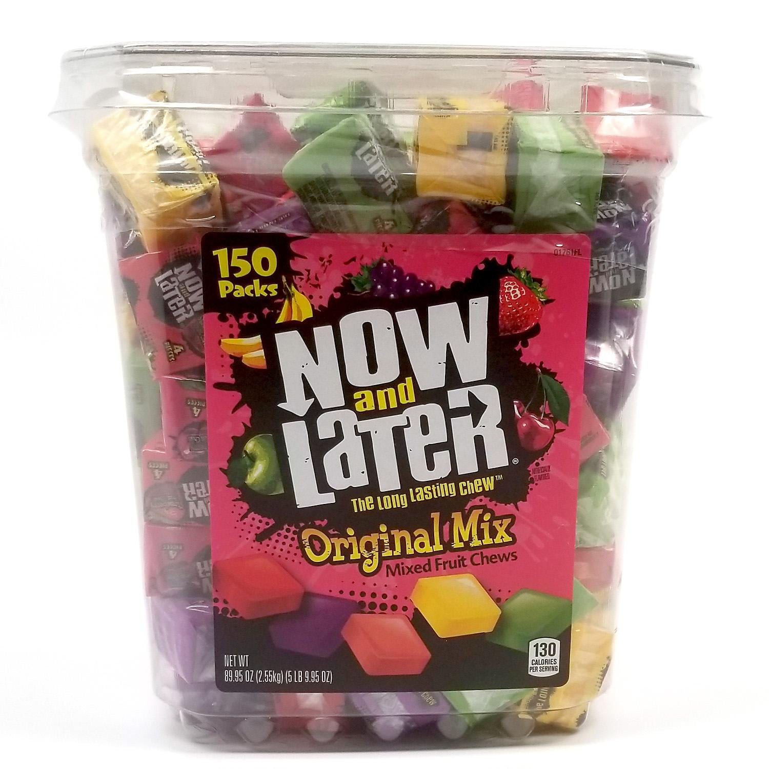  Now & later Shell Shocked Mixed Fruit Candy, 3.5 Ounce, Pack  of 18 : Grocery & Gourmet Food