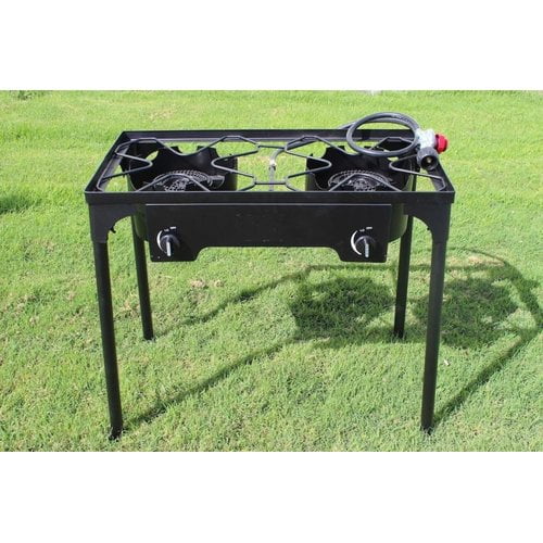 CONCORD Triple Burner Outdoor Stand Stove Cooker w/ Regulator Brewing Supply 