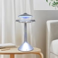 thumbnail image 4 of Loyalheartdy Levitating Bluetooth Speaker, UFO Magnetic Levitation Floating LED Lamp Wireless Charging Colorful Lighting Sound 5W, 4 of 12
