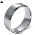 thumbnail image 5 of SmartBy Men's Women's 8mm Wide Band 18K Gold Plated Titanium Steel Ring Jewelry US 5-14, 5 of 6