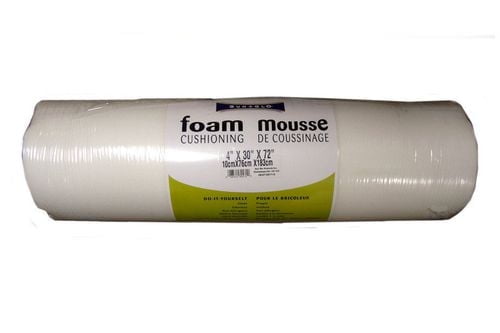 SunGlo Compact Rolled Foam 72 X 30 X 4 Inches, Slab Foam 72 X 30 X 4 inches