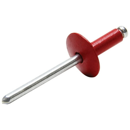 

Lg Hd Rivet Red Alum 250pk