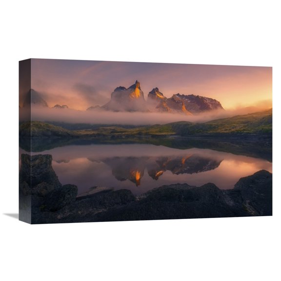 Global Gallery Chris Moore,'Eternity' Stretched Canvas Artwork